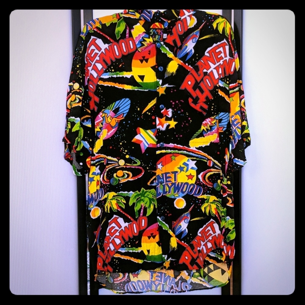 Jams World Vintage Planet Hollywood Shirt XL
